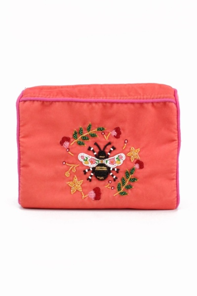 My Doris Floral Bee Make Up Bag